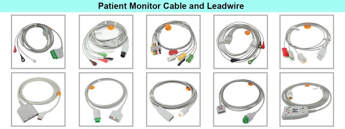 Patientenmonitorkabel und -kabel