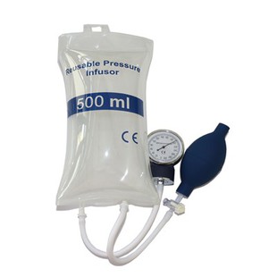 500 ml Druckinfusionsbeutel mit Manometer