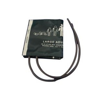 Große Erwachsene Dual Tube Nibp Manschette, 33-47cm Arm Umfang