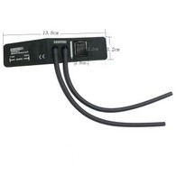 Neugeborenen # 2 Durable Nibp Manschette, 4,2-7,1 cm Arm Umfang, ohne Gasbag.