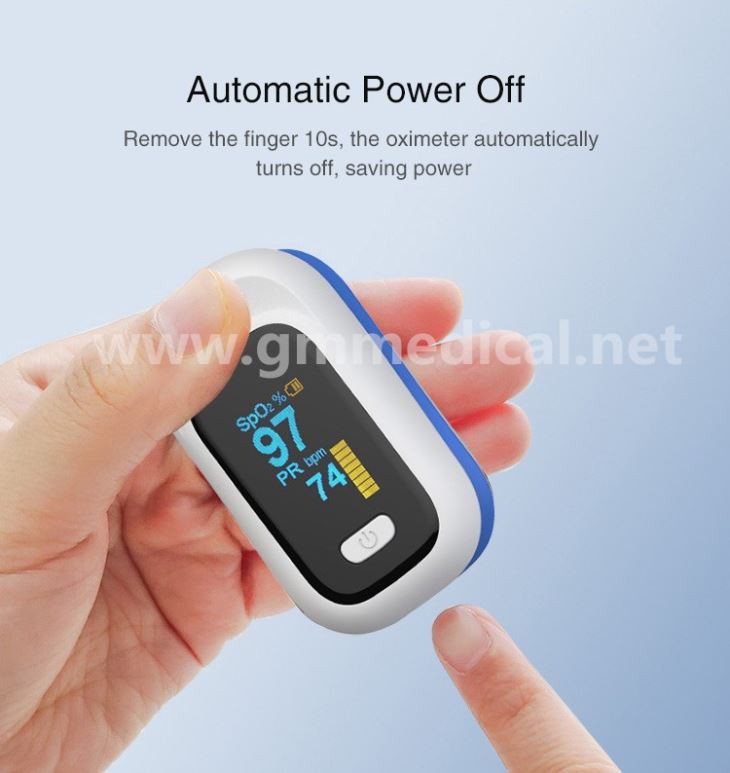 Mini OLED Finger-Clamp Pulse Oximeter Home Heathy Blood Oxygen Saturation Monitor
