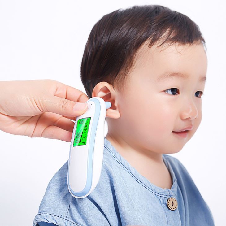 Infrared Body Thermometer Non Contact Fever Forehead Ear Mediacal Digital Thermometer
