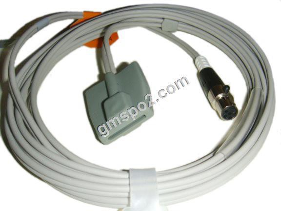 Pace Tech kompatibler wiederverwendbarer pädiatrischer Silikon-weicher Spitze Spo2-Sensor