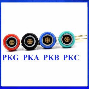 1P Medical Connector PKG PKA PKB PKC 2-10pin 14 Pin Feste Steckdose mit Ellenbogen 90 Grad Kontakt PCB zwei Keying
