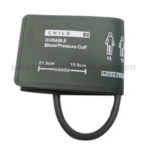 Kind # 9 Single Tube Nibp Manschette, 15.8-21.3cm Arm Umfang, ohne Gasbeutel