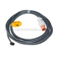 HP kompatibel Erwachsener / Kind Haut Oberflächentemperatur Sonde, L = 3 m, 12 mm