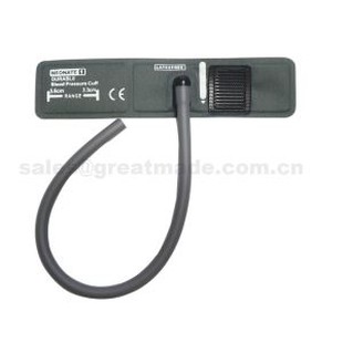 Neugeborene # 1 Nibp Manschette, 3.3-5.6cm Armumfang, ohne Gasbeutel, Einzelschlauch