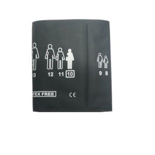 Kleine Erwachsene #10 Single Tube Nibp Manschette, 20-27 Armumfang ohne oder