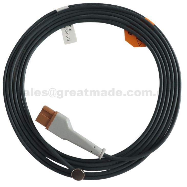 Spacelab-kompatiblen Haut Oberflächentemperatur Sonde, Spacelab 10PIN-> 12mm Scheibe