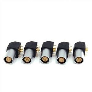 Push Pull Selbstsichernde Luftfahrt-Steckmutter Fester Stecker EPG 0B 1B Serie Ellbogenbuchsenstecker