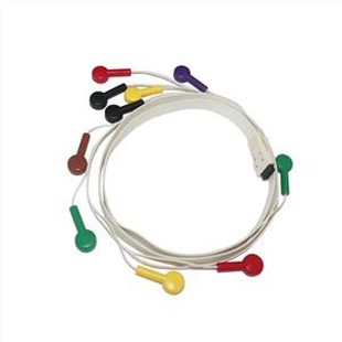 Holter-EKG-Kabel mit 10 Ableitungen für Mortara T12